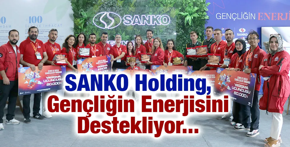 SANKO Holding, Gençliğin Enerjisini Destekliyor