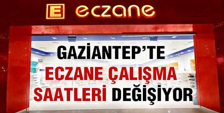 Eczane Çalışma Saatlerinde Değişiklik Yapıldı