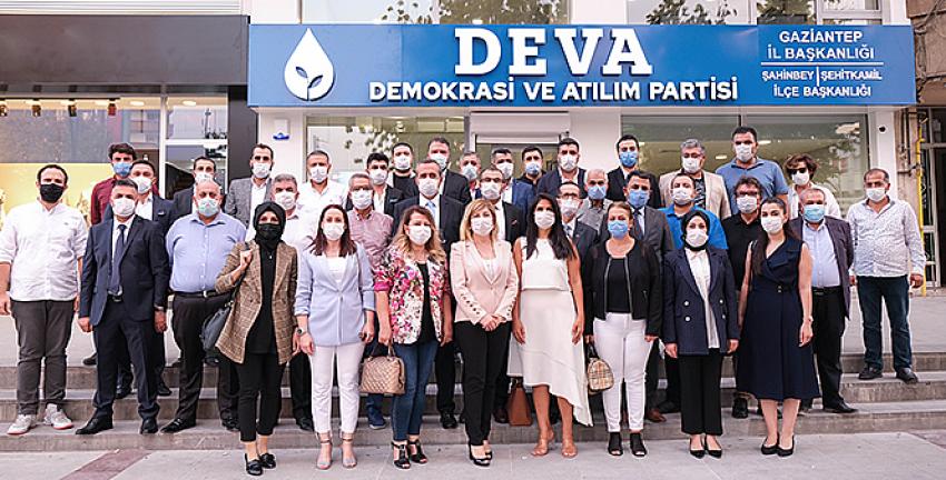 DEVA Partisi İl Yönetiminde görev dağılımı yapıldı