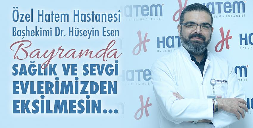 Başhekim Esen: