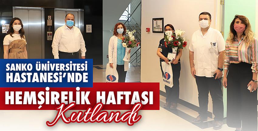 Sanko Üniversitesi Hastanesi’nde Hemşirelik Haftası Kutlandı